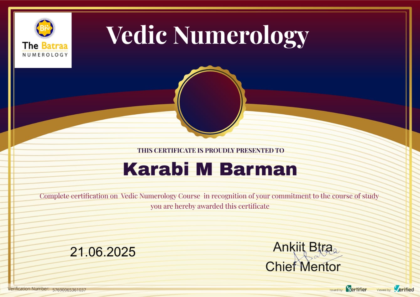 Business Vastu Certificate